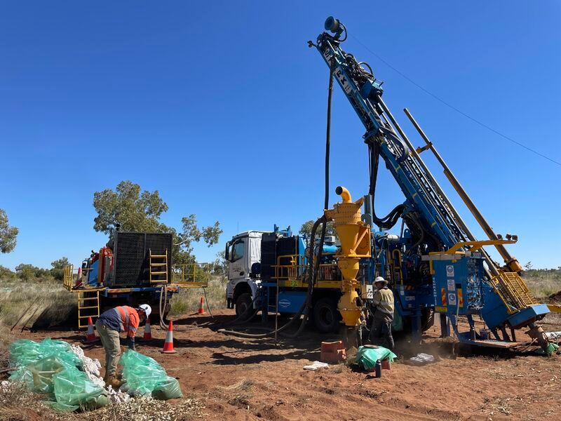 Expo drilling site
